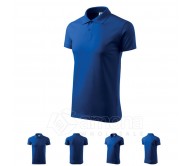 Polo marškinėliai MALFINI Single J. Royal Blue, unisex