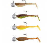 Silikoninis masalas Fox Rage Mini Fry UV 4cm 3g 4vnt
