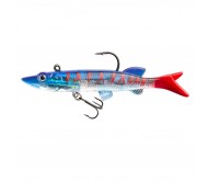 Silikoninis masalas su Jig galvute AsaTsuri T-Tail 3D BlueTiger 10 cm, 14g.
