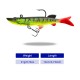 Silikoninis masalas su Jig galvute AsaTsuri T-Tail 3D Firetiger 12 cm, 21g.