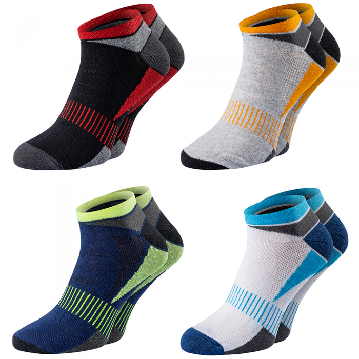 Kojinės Color Airgrip Sneaker ChiliLifestyle 4 Poros