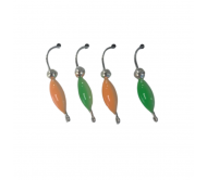 Sistemėlė Stintinė 4 Avižėlės Skaidri/Žalia/Oranžinė