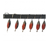 Sistemėlė Stintinė 6 Avižėlės Juoda/Raudona/Skaidri