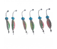 Sistemėlė Stintinė 6 Avižėlės Oranžinė/Žalia/Geltona/Rožinė/Violetinė