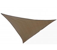 Trikampė pavėsinė nuo saulės 3,6 × 3,6 × 3,6 m, smėlio spalvos