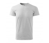 Marškinėliai Heavy New 137 Unisex Ash Melange