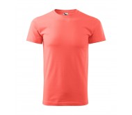 Unisex marškinėliai MALFINI Heavy New 137 Coral, 200g/m2