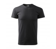 Unisex marškinėliai MALFINI Heavy New 137 Ebony gray, 200g/m2