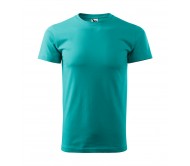 Unisex marškinėliai MALFINI Heavy New 137 Emerald, 200g/m2