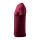 Unisex marškinėliai MALFINI Heavy New 137 Garnet, 200g/m2