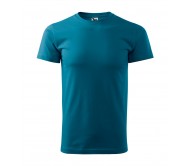 Marškinėliai Heavy New 137 Unisex Petrol Blue