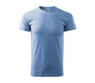 Marškinėliai Heavy New 137 Unisex Sky Blue