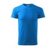Unisex marškinėliai MALFINI Heavy New 137 Snorkel blue, 200g/m2