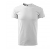 Marškinėliai Heavy New 137 Unisex, Balti