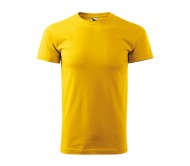 Marškinėliai Heavy New 137 Unisex Yellow
