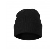 Unisex megzta kepurė MALFINI Beanie 315 black – klasikinis žieminis modelis