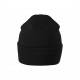 Unisex megzta kepurė MALFINI Beanie 315 black – klasikinis žieminis modelis
