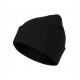 Unisex megzta kepurė MALFINI Beanie 315 black – klasikinis žieminis modelis