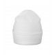 Unisex megzta kepurė MALFINI Beanie 315 white – klasikinis žieminis modelis