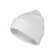Unisex megzta kepurė MALFINI Beanie 315 white – klasikinis žieminis modelis