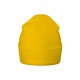 Unisex megzta kepurė MALFINI Beanie 315 yellow – klasikinis žieminis modelis