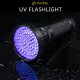 UV Žibintuvėlis Tiger Wolf HL-1028 100 LED