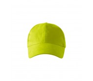 Vaikiška Kepurėlė su snapeliu MALFINI 6P Kids Lime punch, 340 g/m²