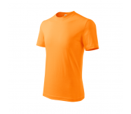 Vaikiški Marškinėliai MAFLINI Basic 138 Mandarino Oranžinė 160g/m2