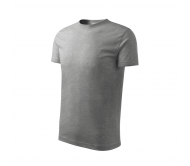 Vaikiški Marškinėliai MAFLINI Basic 138 Tamsiai pilkas Melanžas 160g/m2