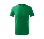 Marškinėliai MALFINI Basic Kelly Green, vaikiški