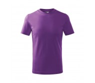 Marškinėliai MALFINI Basic Purple, vaikiški
