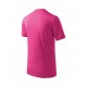 Marškinėliai MALFINI Basic Rasberry Pink, vaikiški