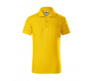 Polo marškinėliai ADLER Pique Polo Yellow, vaikiški