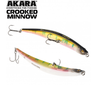 Vobleris AKARA Crooked Minnow 110F, 10g, 110mm, Spalva - A210
