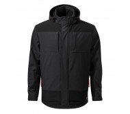 Vyriška žieminė softshell striukė RIMECK Vertex W55 Ebony Gray (Pilka)