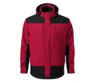 Vyriška žieminė softshell striukė RIMECK Vertex W55 Marlboro Red (Raudona)