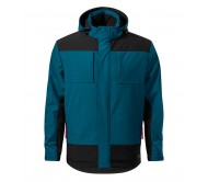 Vyriška žieminė softshell striukė RIMEX Vertex W55 Petrol Blue (Tamsiai mėlyna)
