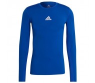 Vyriški Kompresiniai Marškinėliai Ilgomis Rankovėmis "Adidas" Mėlyni  GU7335