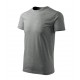 Marškinėliai MALFINI Basic Dark Gray Melange, vyriški 160g./m2