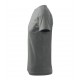 Marškinėliai MALFINI Basic Dark Gray Melange, vyriški 160g./m2