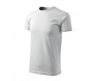 Marškinėliai MALFINI Basic Balti, vyriški 160g/m2