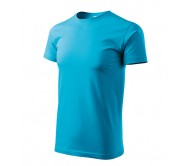 Marškinėliai MALFINI Basic Blue Atol, vyriški 160g/m2