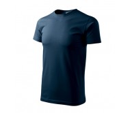 Marškinėliai MALFINI Basic Navy Blue, vyriški 160g/m2