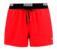 Vyriški Maudymosi Šortai Puma Logo Short Lenght Raudona