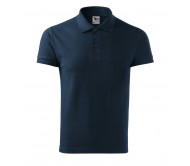Polo marškinėliai MALFINI Cotton Navy Blue, vyriški