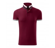 Vyriški Polo Marškinėliai MALFINI Collar Up, Bordo