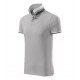 Vyriški Polo Marškinėliai MALFINI Collar Up Silver gray 215 g/m²