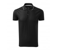 Polo marškinėliai MALFINI Mercer. Grand Black, vyriški