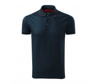 Vyriški Polo Marškinėliai MALFINI Mercer, Tamsiai Mėlyni