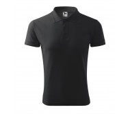 Vyriški Polo Marškinėliai PIQUE Anthracite melange, 200 g/m²